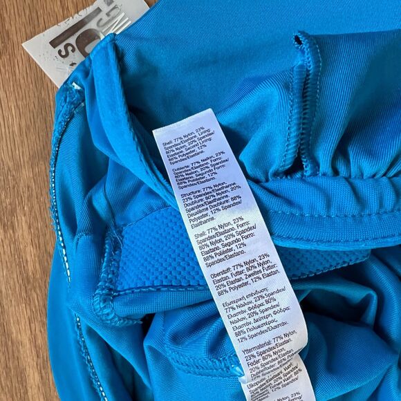 NWT Spanx Belted Beauty Halter One-Piece Swimsuit Size 6 Bayside Blue 2370 - Picture 6 of 6